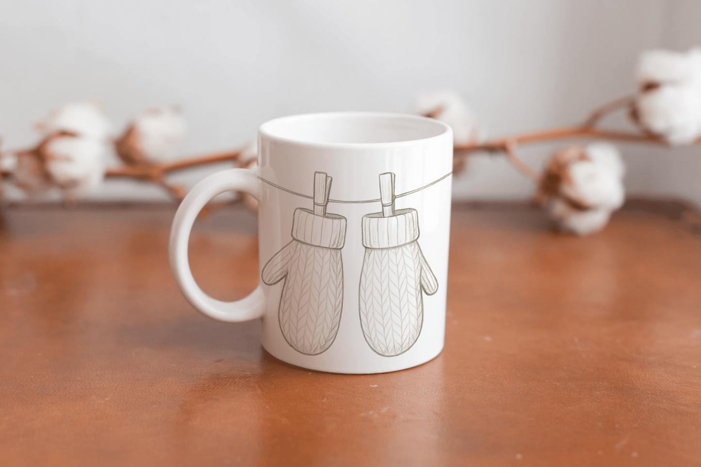 Kopp av keramikk - 🧤 Votter på snor