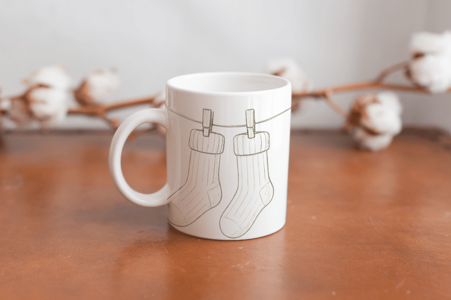 Kopp av keramikk - 🧦 Sokker på snor